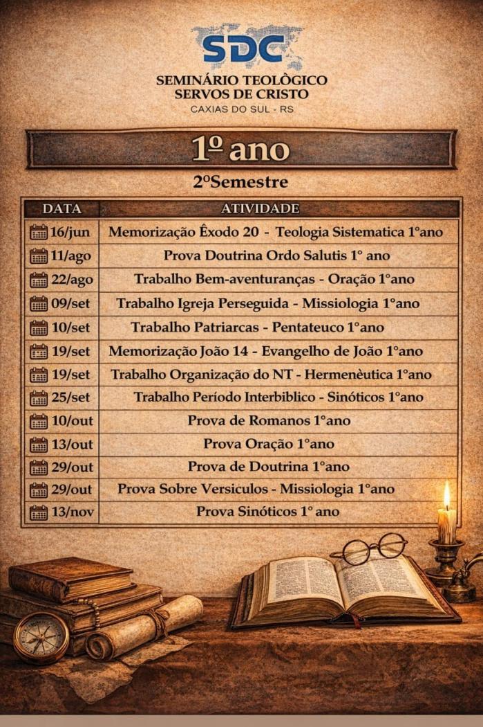 1Âº Ano (2Âº Semestre)