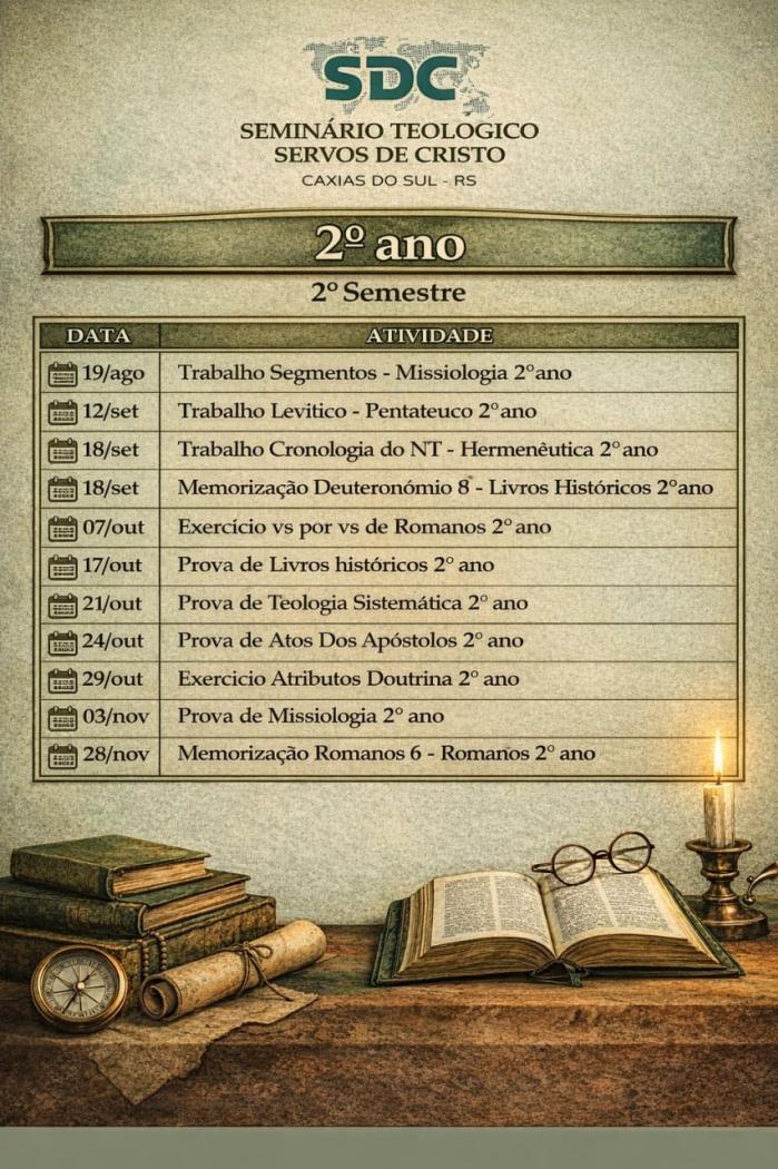 2Âº Ano (2Âº Semestre)