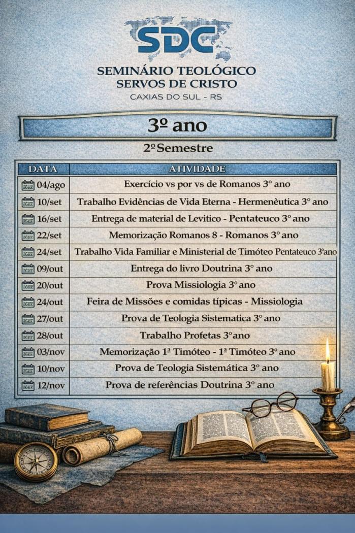 3Âº Ano (2Âº Semestre)